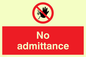PA25: No Admittance