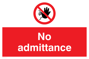 PA25: No Admittance