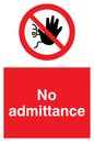 PA25: No Admittance