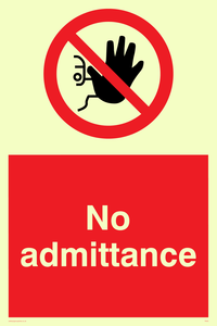 PA25: No Admittance