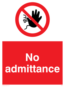 PA25: No Admittance