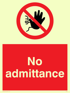 PA25: No Admittance