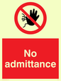 PA25: No Admittance