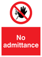 PA25: No Admittance