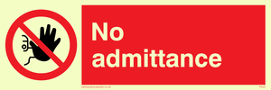 PA25: No Admittance