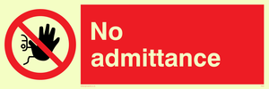 PA25: No Admittance