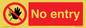 PA26: no entry