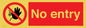 PA26: no entry