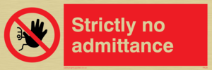 PA28: strictly no admittance