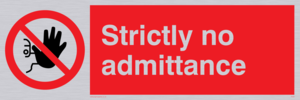 PA28: strictly no admittance