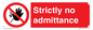 PA28: strictly no admittance