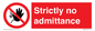 PA28: strictly no admittance