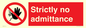 PA28: strictly no admittance