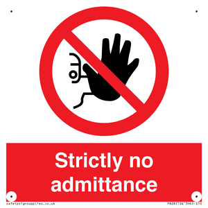 PA28: strictly no admittance