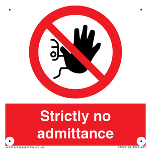 PA28: strictly no admittance