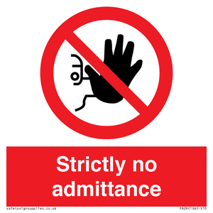 PA28: strictly no admittance