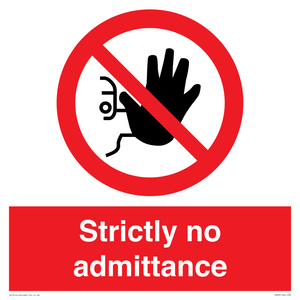 PA28: strictly no admittance
