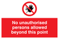 PA30: no unauthorised beyond point
