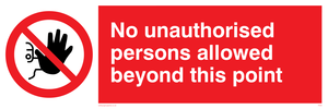 PA30: no unauthorised beyond point