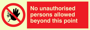 PA30: no unauthorised beyond point
