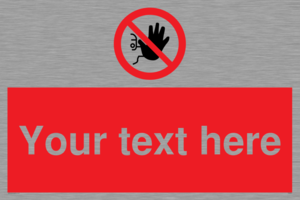 PA3005: Custom No Access Sign