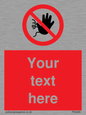 PA3005: Custom No Access Sign