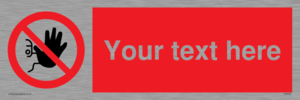 PA3005: Custom No Access Sign