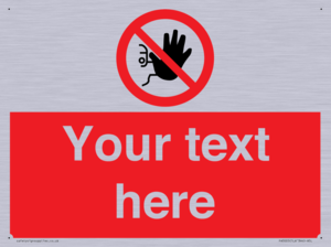 PA3005: Custom No Access Sign