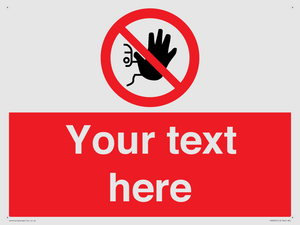 PA3005: Custom No Access Sign