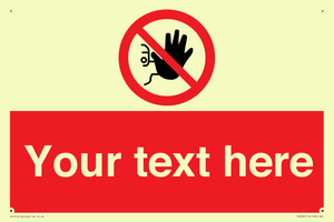 PA3005: Custom No Access Sign