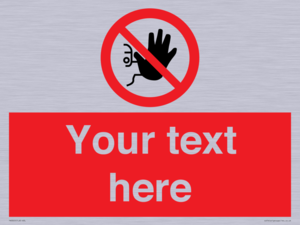 PA3005: Custom No Access Sign