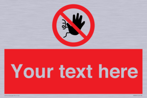 PA3005: Custom No Access Sign