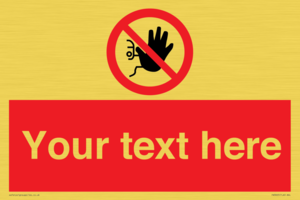 PA3005: Custom No Access Sign