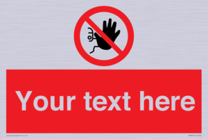 PA3005: Custom No Access Sign