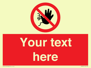 PA3005: Custom No Access Sign