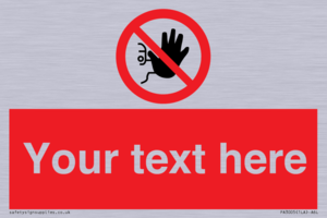 PA3005: Custom No Access Sign