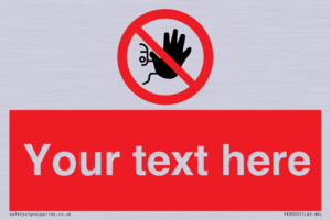 PA3005: Custom No Access Sign