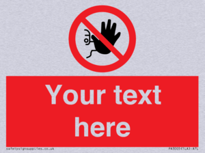 PA3005: Custom No Access Sign