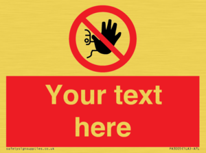 PA3005: Custom No Access Sign