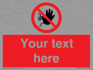 PA3005: Custom No Access Sign