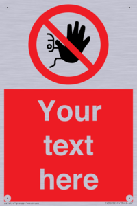 PA3005: Custom No Access Sign