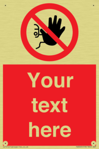 PA3005: Custom No Access Sign