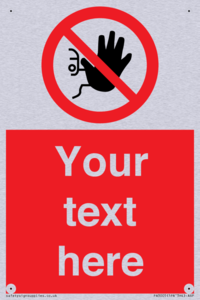 PA3005: Custom No Access Sign