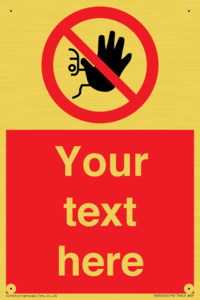 PA3005: Custom No Access Sign