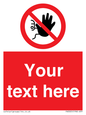 PA3005: Custom No Access Sign
