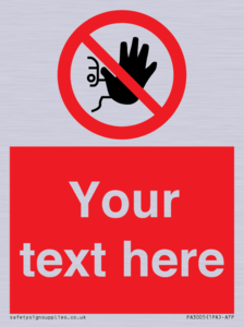 PA3005: Custom No Access Sign