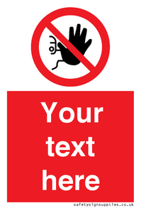 PA3005: Custom No Access Sign