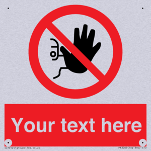 PA3005: Custom No Access Sign