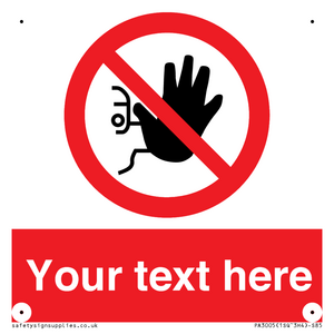 PA3005: Custom No Access Sign