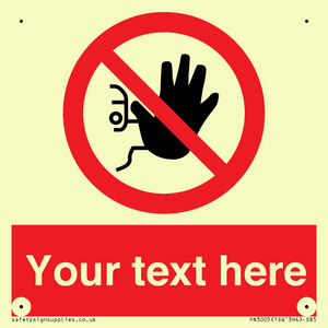 PA3005: Custom No Access Sign